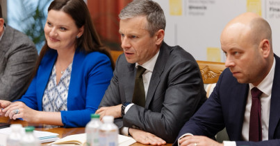 Сергій Марченко зустрівся з Послом Франції Ґаелем Весьєром з нагоди завершення його дипломатичної місії в Україні